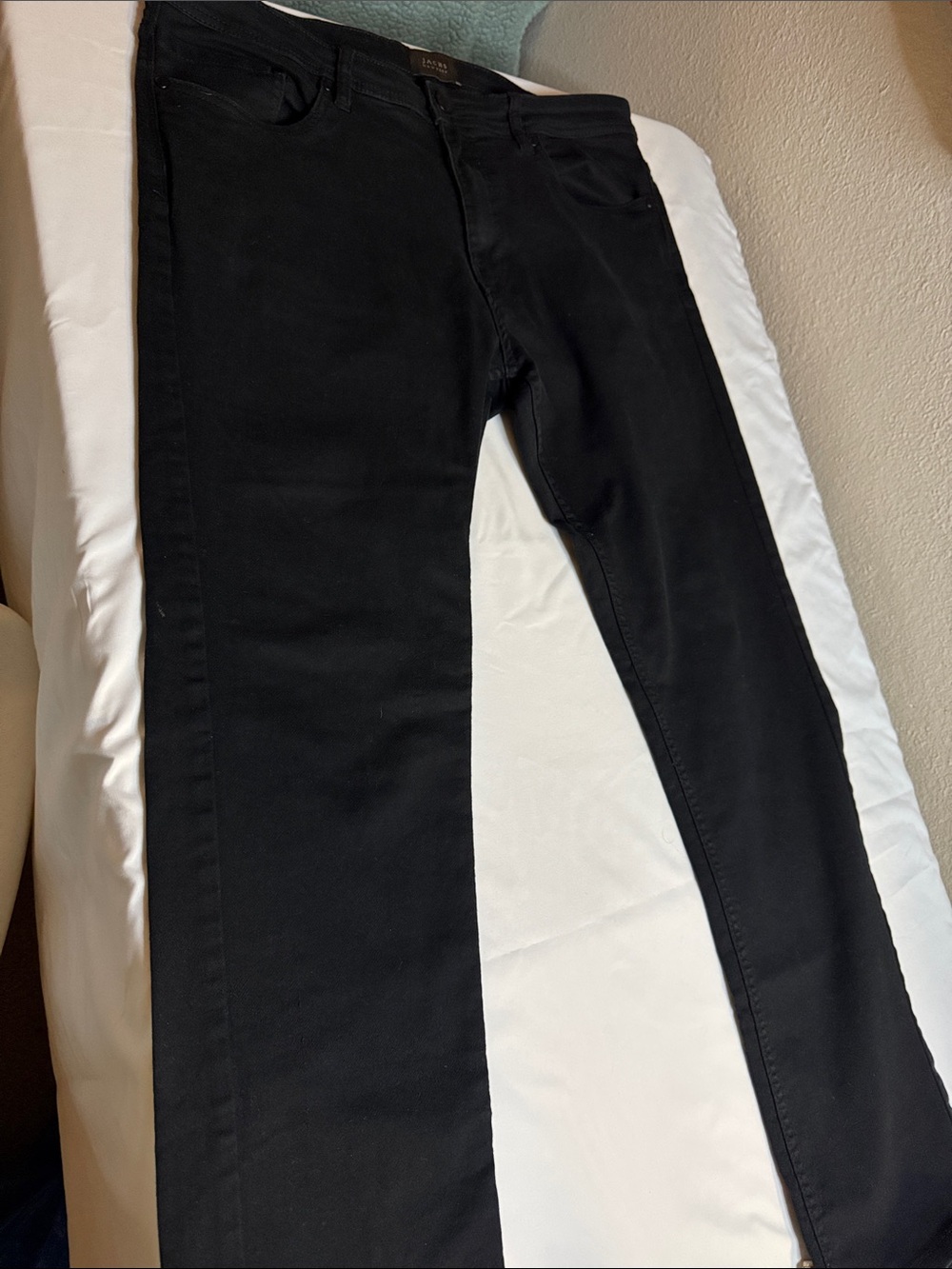 Jachs Men's Black Skinny Jeans
